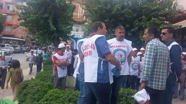 Kiraz'da işçiler ayaklandı!