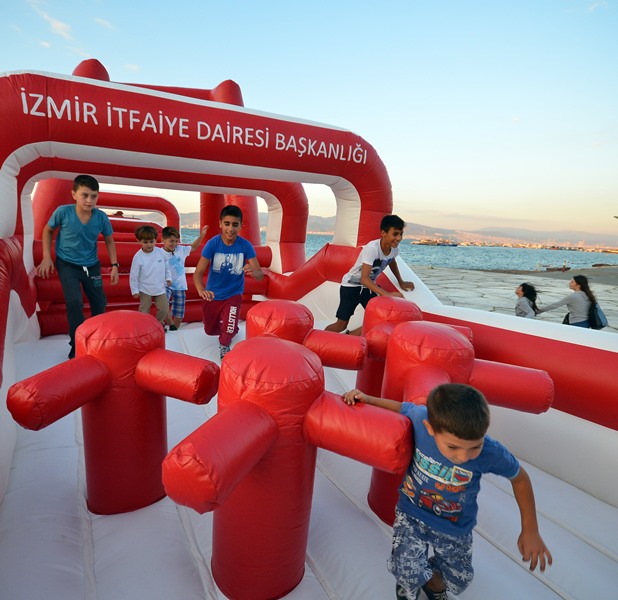 İtfaiye Haftası’na renkli start