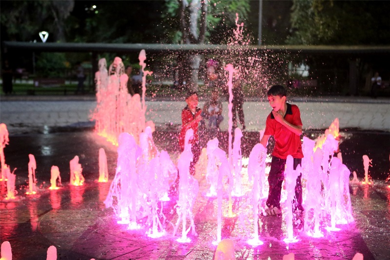 Büyükpark’ta muhteşem gösteri