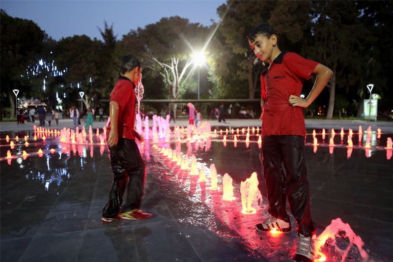 Büyükpark’ta muhteşem gösteri