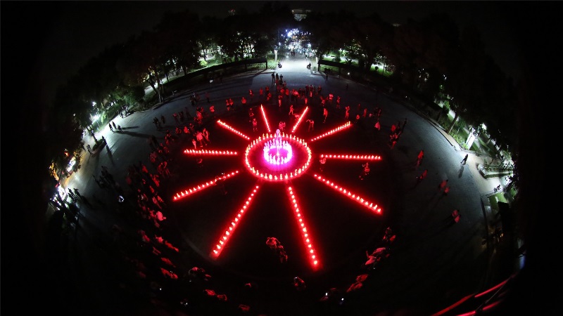 Büyükpark’ta muhteşem gösteri