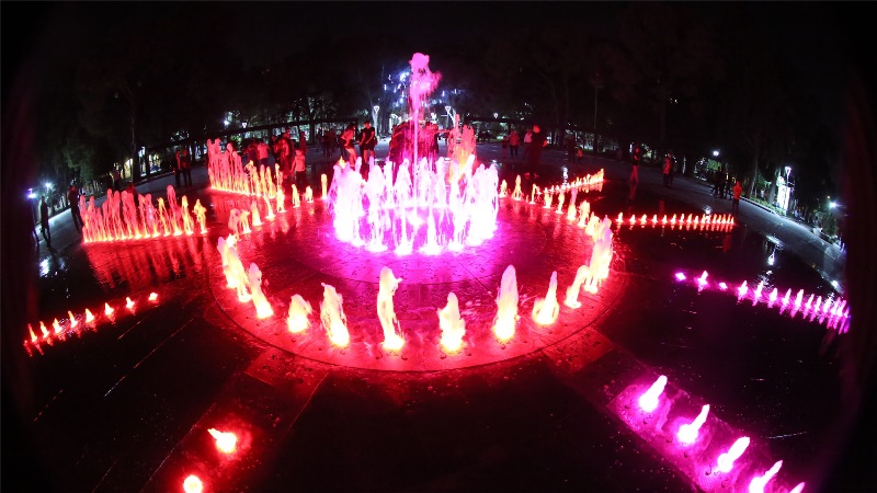 Büyükpark’ta muhteşem gösteri