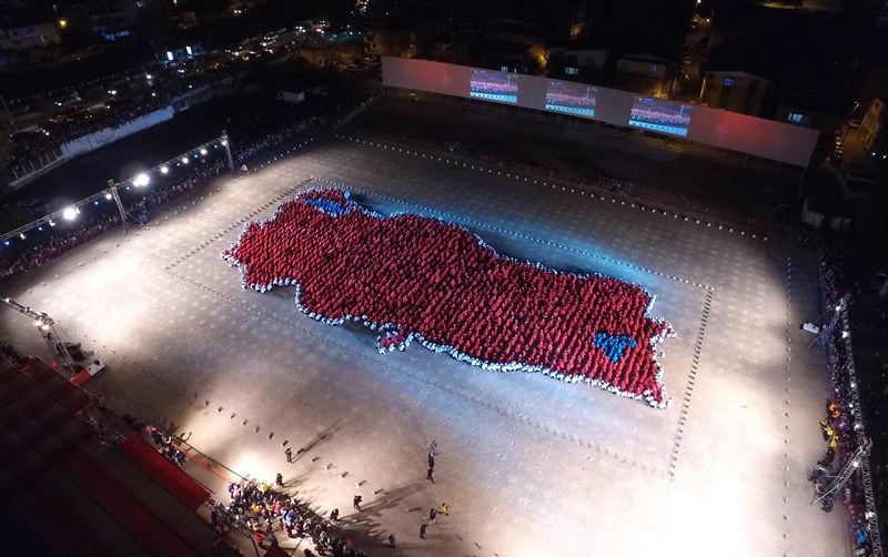 2123 kişi Türkiye haritası oluşturdu