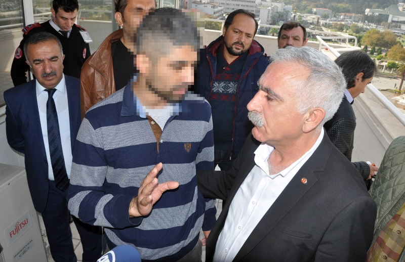Çaresiz baba ölmek istedi