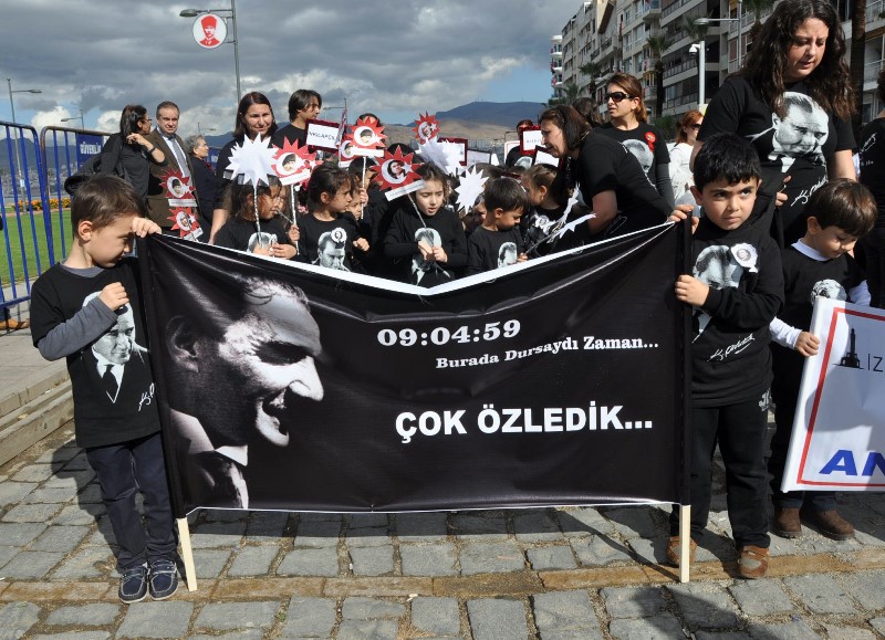İzmir Ata'sı için tek yürek oldu