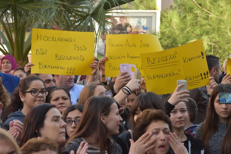 Belediye eğitim merkezlerinin kapatılmasına tepki