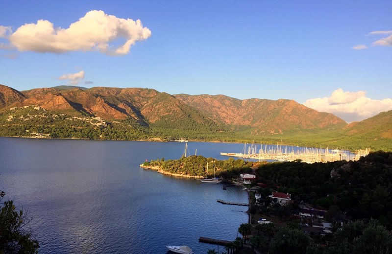 Marmaris, sonbaharda bir başka güzel