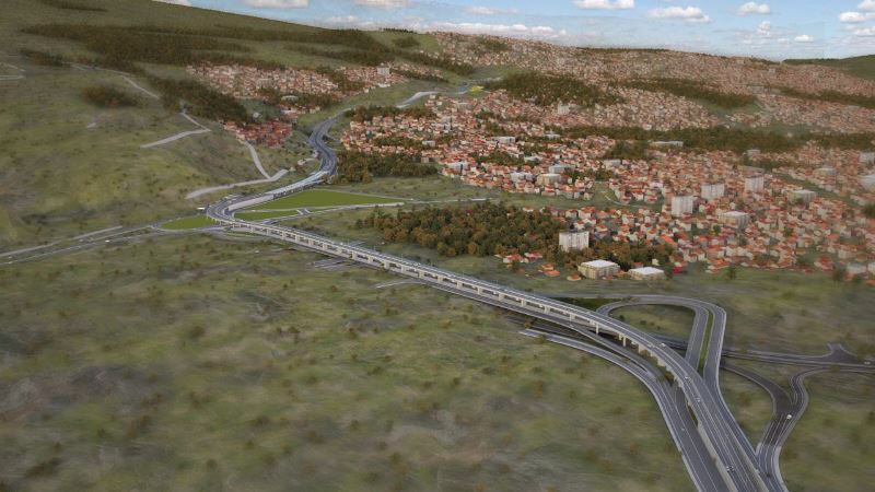Üç ilçeyi birbirine bağlayacak proje