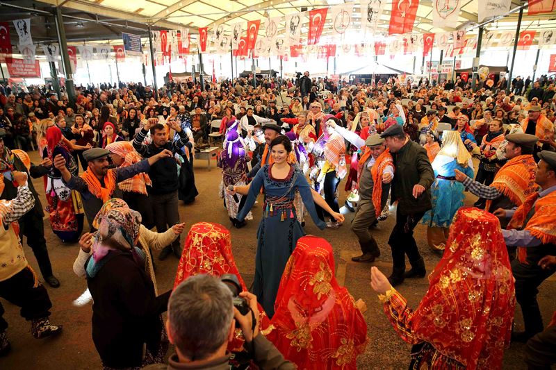 Karşıyaka, 'Yörükleri' ağırladı