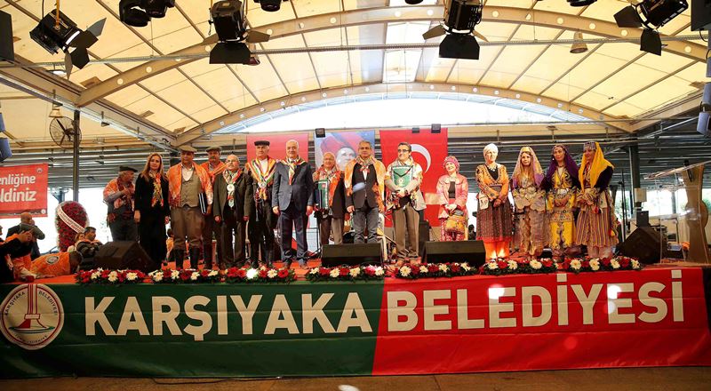 Karşıyaka, 'Yörükleri' ağırladı