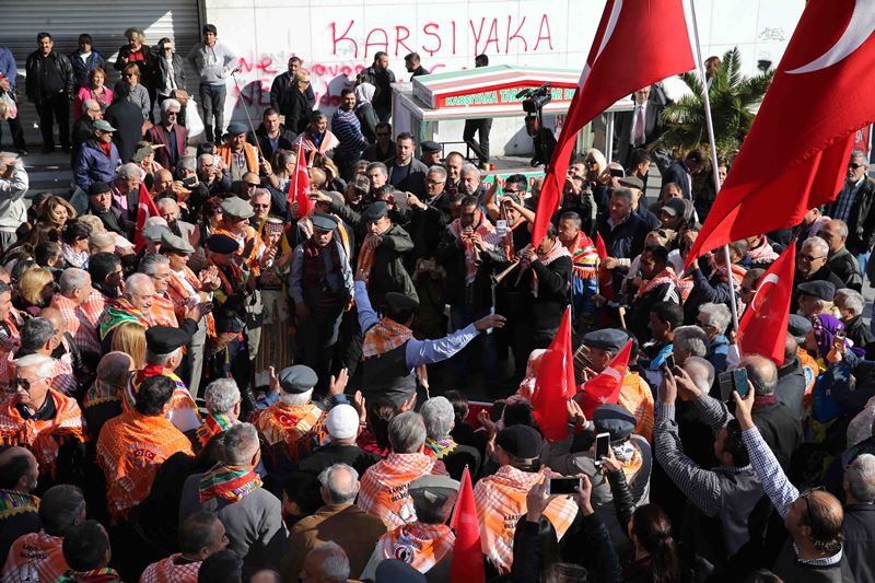 Karşıyaka, 'Yörükleri' ağırladı
