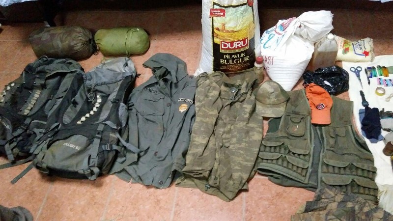 İzmir'de PKK'ya ait cephanelik ortaya çıkartıldı