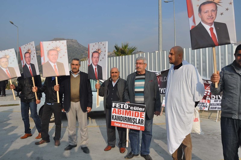 Kılıçdaroğlu'nun kardeşinden FETÖ protestosu