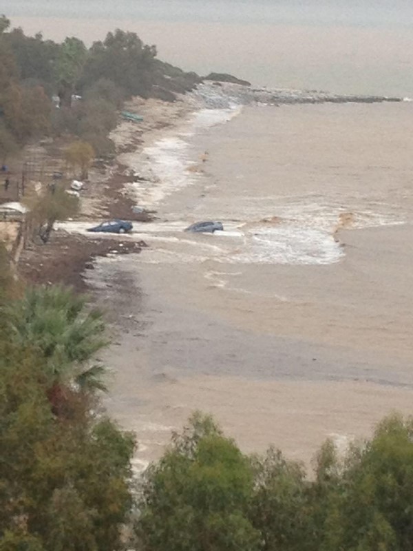 Menderes'te sel felaketi