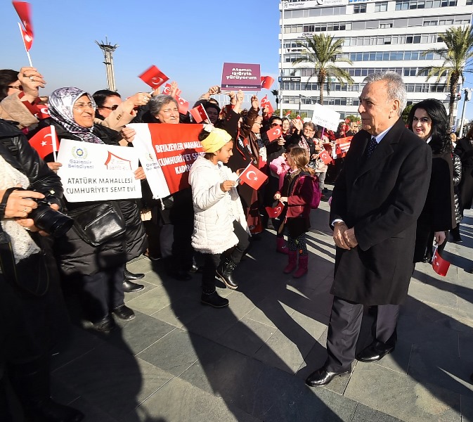 Başkan'dan kadınlara direnme çağrısı