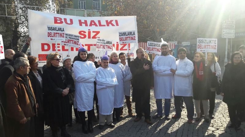 CHP Konak'tan iktidara 'delirttiniz' isyanı