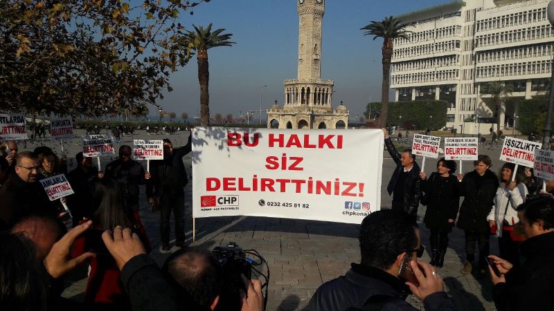 CHP Konak'tan iktidara 'delirttiniz' isyanı
