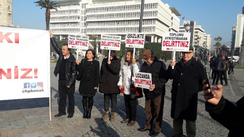 CHP Konak'tan iktidara 'delirttiniz' isyanı