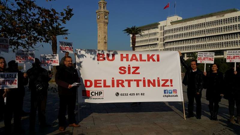 CHP Konak'tan iktidara 'delirttiniz' isyanı