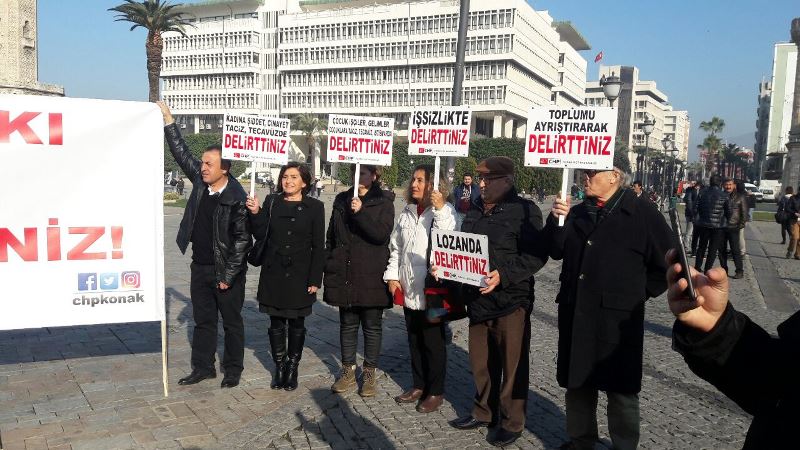 CHP Konak'tan iktidara 'delirttiniz' isyanı