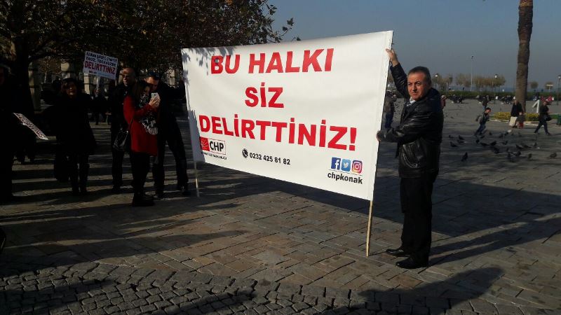 CHP Konak'tan iktidara 'delirttiniz' isyanı