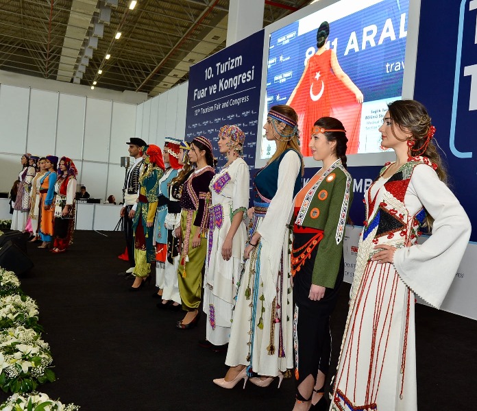Travel Turkey Fuarından  renkli görüntüler