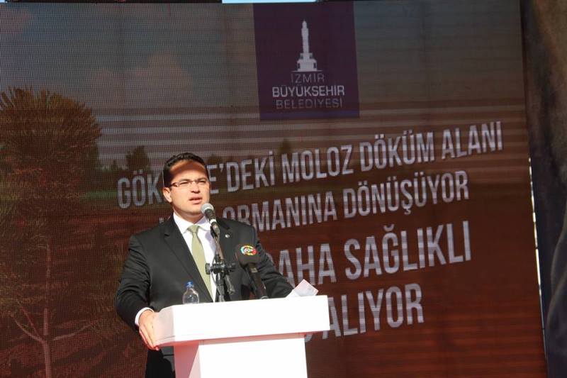 Gökdere'de ağaçlandırma seferberliği