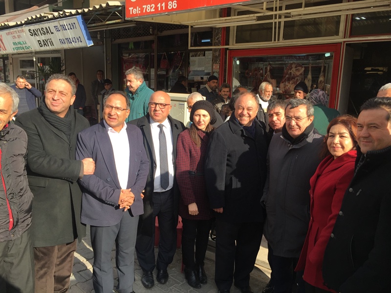 Başkan sahada
