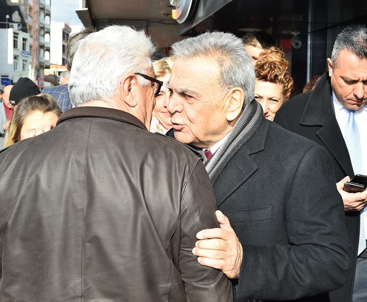 Başkan sahada