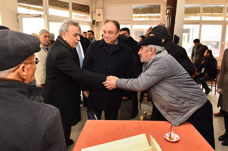 Başkan sahada