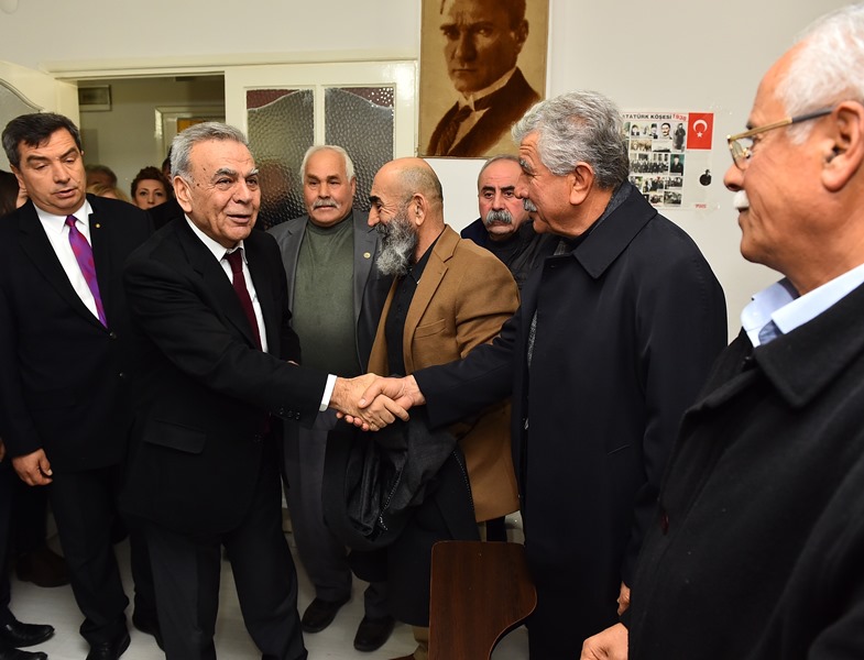 Başkan sahada