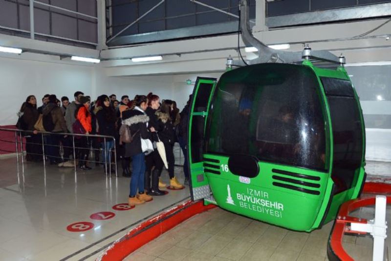 Teleferik'te kar keyfi!