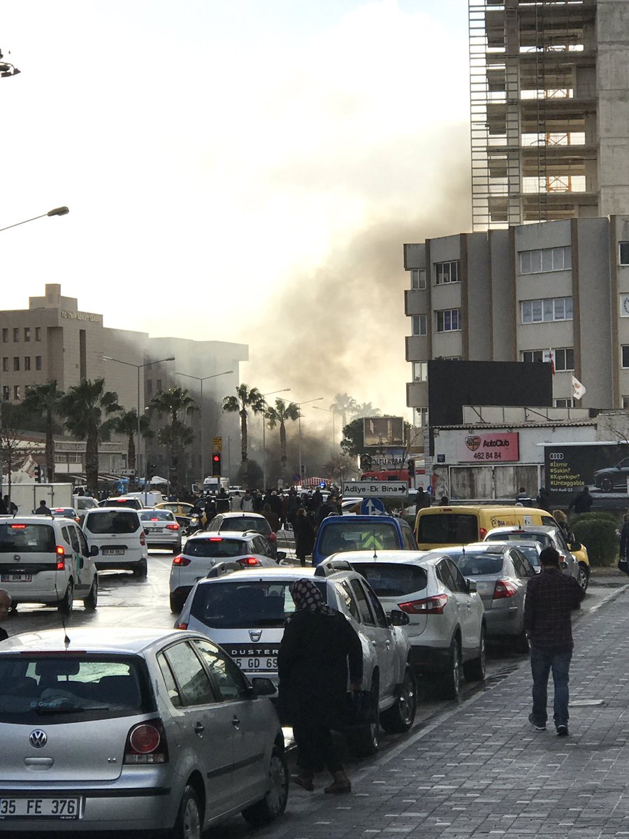 İzmir Adliyesi'nde patlama