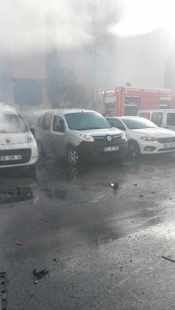 İzmir Adliyesi'nde patlama