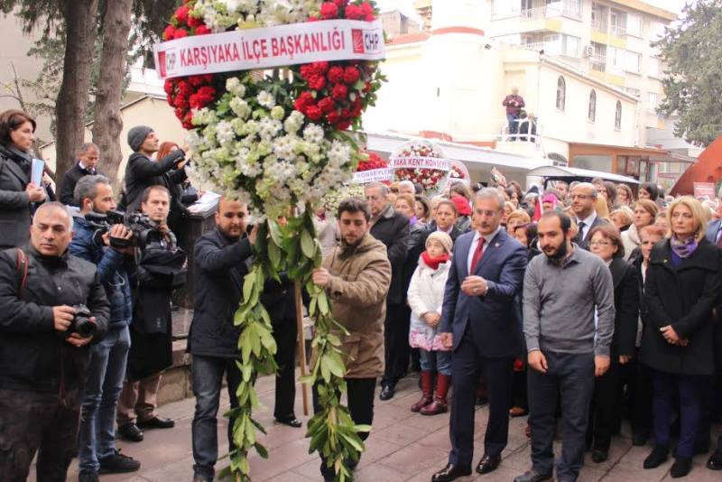 İzmir Zübeyde Ana'yı unutmadı