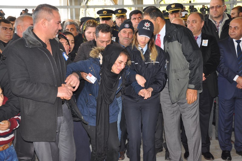 İzmir şehidini uğurladı