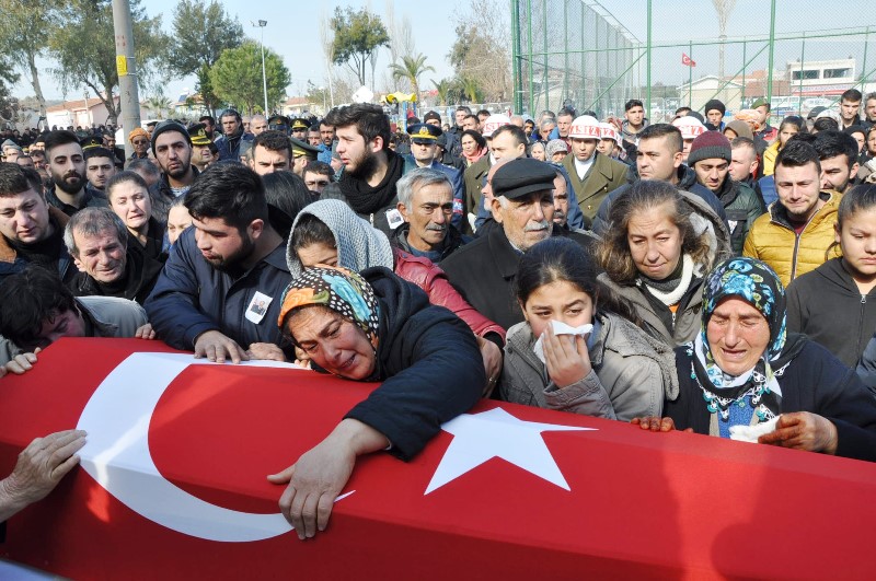 İzmir El Bab şehidini uğurladı
