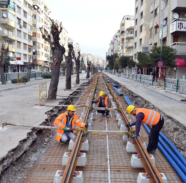 Tramvayda yoğun tempo