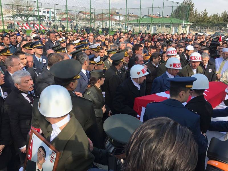 İzmir El Bab şehidini uğurladı