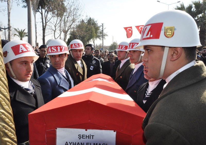 İzmir El Bab şehidini uğurladı