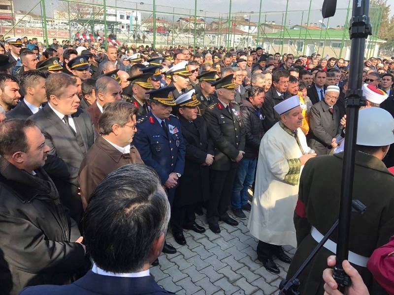 İzmir El Bab şehidini uğurladı