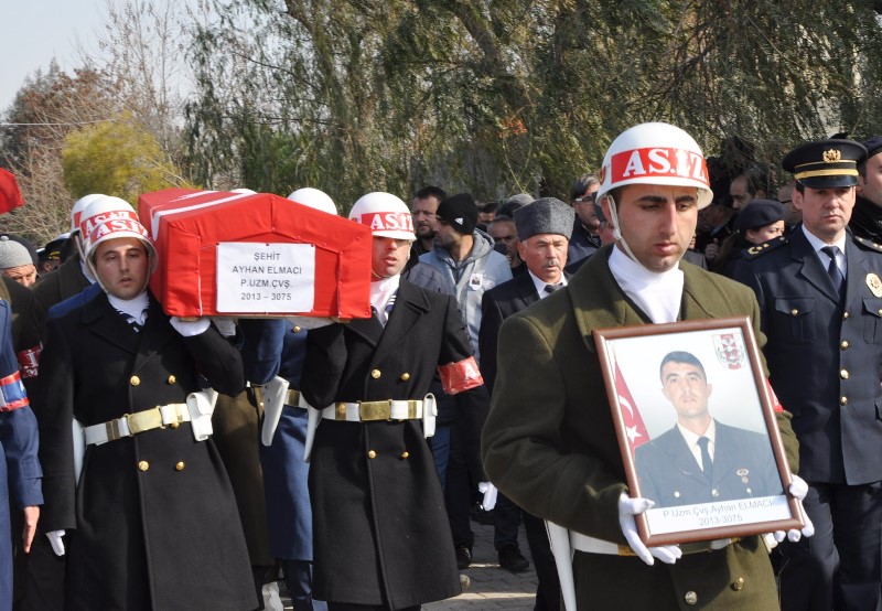 İzmir El Bab şehidini uğurladı