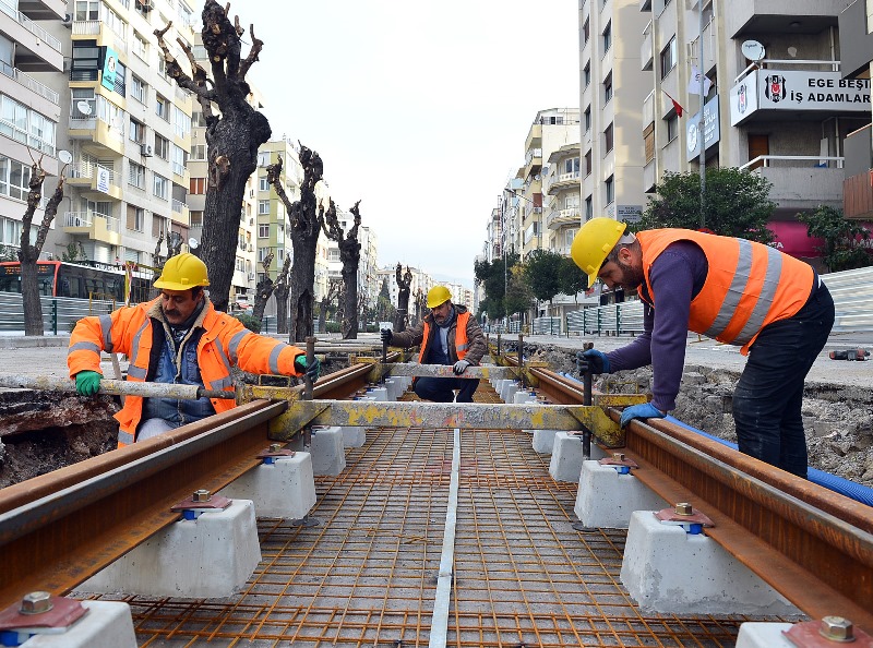 Tramvayda yoğun tempo