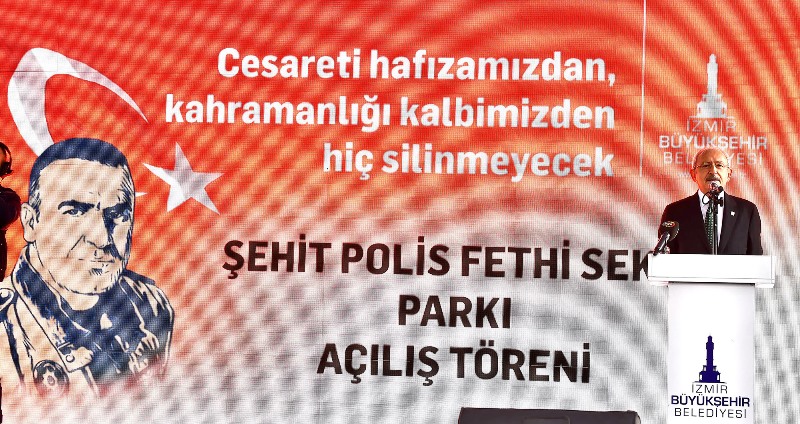 Şehit Fethi Sekin Parkı açıldı