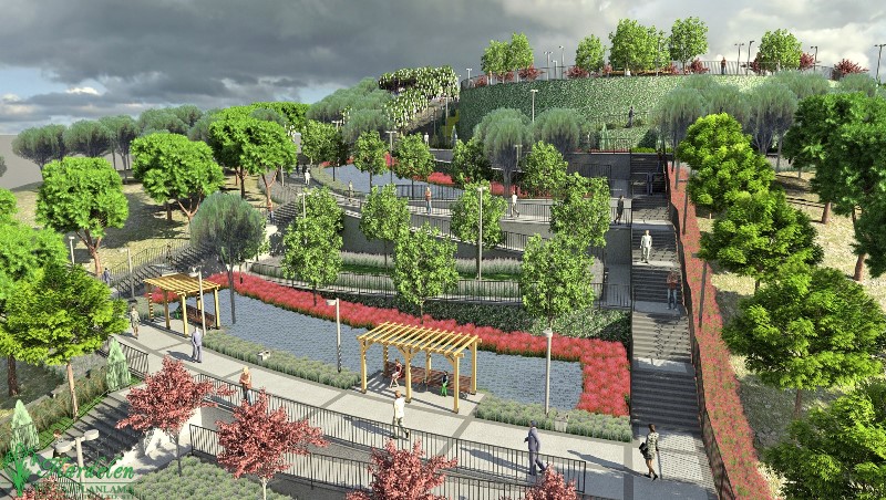 Kışlalı’ya yakışan park