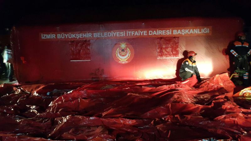İzmir'den Çanakkale'ye yardım eli