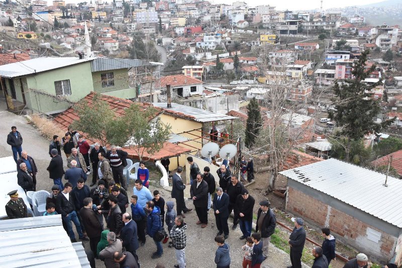 Şehit ateşi İzmir'e düştü