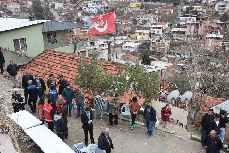 Şehit ateşi İzmir'e düştü