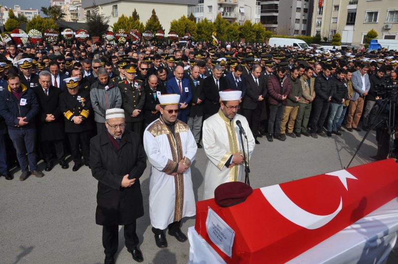 İzmir El Bab şehidi Efiloğlu'nu uğurladı