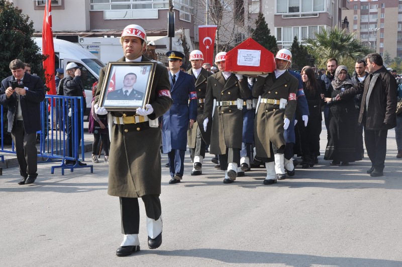 İzmir El Bab şehidi Efiloğlu'nu uğurladı
